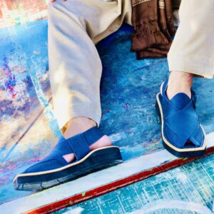 Home blue designer kaptan